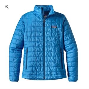 Patagonia Nano Puff Puffer Jacket Blue Womens Size XS‎